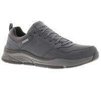 Skechers Benago Hombre Mens Navy Leather Casual Shoes, Size: 10