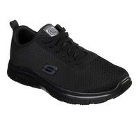 Skechers Men's Flex Advantage - Bendon SR Sneaker,Black Mesh Water Stain Repellent Treatment,9 UK