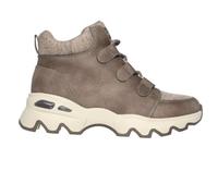 Skechers Biglug Womens Waterproof Walking Shoes Taupe 5 UK