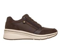 Skechers Women's Billion Flex Luxe Up Trainer, Brown, 6 UK