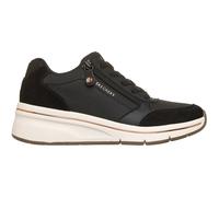 (6) Skechers Los Angeles Billion Flex Womens Platform Trainers in Black