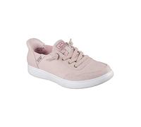 Skechers Women's Sneakers Bobs Slip Ins 114815 - Skip Cute B Cute Sweet, Blush Canvas, UK 3