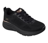 Skechers BOBS Arch Fit Elev8 Textile Women's Black Engineered Knit Trainers