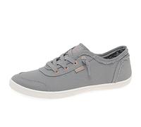 Skechers Bobs B Cute Womens Grey Canvas - Size 6 UK - Grey