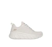 Skechers Bobs B Flex Hi Flying Hi Lace-up Trainer - Off White, Off White, Size 5, Women Off White