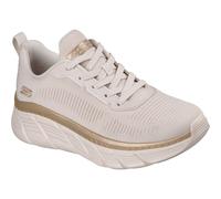 Skechers Bobs B Flex Hi Flying Women's White/Gold Engineered Knit Trainers