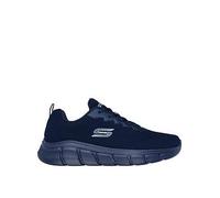 Skechers Bobs B-flex Lace-up Knit Trainers, Navy, Size 8, Men Navy