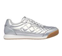 Skechers BOBS Billie Wild Comfort Polyurethane Womens Silver Trainers Pu - Size UK 7
