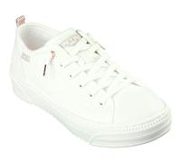 Skechers Womens Bobs Copa 114640-Ofwt Off White Lace Up Shoes UK 5