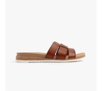 Skechers Women's Desert Kiss Low Peak Look Sandals, Chestnut Duraleather, 6 UK