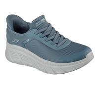 Skechers BOBS Flex Hi Linear Force Textile WoMens Slate Trainers - Blue - Size UK 8