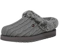 Skechers BOBS from Women's Keepsakes Ice Angel Slipper, Grey, 6.5 W US