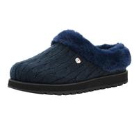 Skechers BOBS from Women's Keepsakes Ice Angel Slipper, Navy, 8 M US