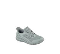 Skechers Women's Bobs Geo Lite Divine Pace Sneaker, Sage Knit, 3 UK