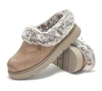Skechers Bobs Keepsakes Lite-Cozy Blend Womens Slipper Clog Comfy Faux-Fur Lined