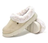 Skechers Bobs Keepsakes Lite-Cozy Blend Womens Slipper Clog Comfy Faux-Fur Lined