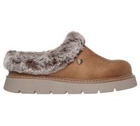 Skechers Women's Keepsakes Lite Cozy Blend Slipper, Chestnut Textile, 3 UK