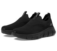 Skechers Bobs Men's B Flex-Frigid Edge Sneaker, Black/Black, 5.5 UK