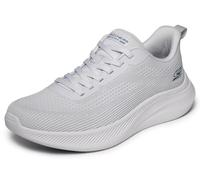 Skechers BOBS Mens Textured Engineered Knit Lace Up Sneakers