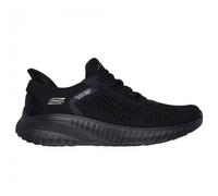 Skechers BOBS Slip-ins Sport Squad Chaos 117497 Ladies Black Trainers Walking