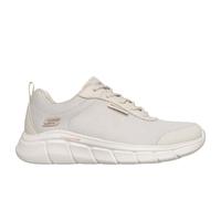 Skechers Women's Waterproof: BOBS Sport B Flex - Flex Proof Sneaker in Off White, Size 4.5 | Textile/Synthetic