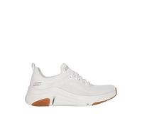 Skechers Women's BOBS Sparrow Flex Sneaker, White, 4 UK