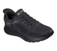 Skechers Men's BOBS Squad Chaos Solid Step Trainers, Dark Charcoal Knit, 12 UK