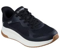 Skechers Bobs Squad 4 Chaos Mens Black/White Slip-Ins Casual Trainers