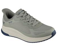 Skechers Bobs Squad 4 Chaos Mens Green Slip-Ins Casual Trainers