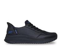 Skechers BOBS Squad 4 Direct Men's Slip-On Slippers, black, 12 UK
