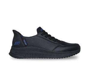 Skechers BOBS Squad 4 Direct Men's Slip-On Slippers, black, 12 UK