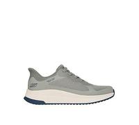 Skechers Bobs Squad 4 Slip- Ins Lace Up Trainers- Light Khaki, Light Khaki, Size 8, Men Light Khaki