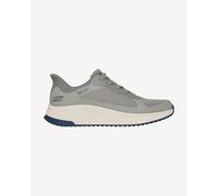 Skechers Men's Sneakers BOBS Squad 4 Hands-Free Slip-On – Olive Mesh – UK 10.5