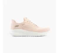 Skechers Bobs Squad Chaos Current MU Womens Textile Light Pink Casual Trainers