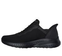 Skechers Men's Slip-On Sneakers Bobs Squad Chaos Daily Hype Black Knit 7 UK