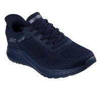 Skechers Bobs Squad Chaos Solid Step Mens Dark Navy Slip-Ins Casual Trainers