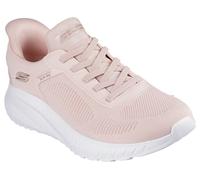 Skechers BOBS Squad Chaos WoMens Light Pink Trainers - Size UK 7