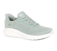 Skechers Bobs S Slip Ins WTGD White Gold Womens trainers 117497 in a Plain Textile in Size 6
