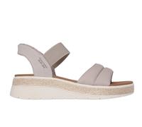 Skechers Women's Sandal BOBS SUN RAY – Slip-Ins, Padded Vamp Quarter Strap – Olive UK 8