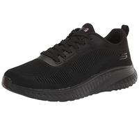 Skechers BOBS Women's 117209W Sneaker, Black Black, 5 Wide