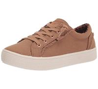 Skechers BOBS Women's B Extra Cute - 2Cute4U Sneaker, Chestnut, 7 Wide