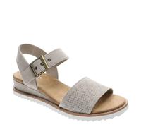 Skechers Bob's Womens Desert KISS SERENDIPITOUS, Taupe Microfiber, 6 UK