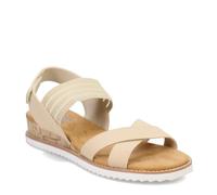 Skechers Bob's Womens Desert KISS Shore Enough, Natural Textile, 8 UK