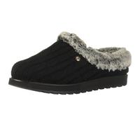 Skechers BOBS Women's Keepsakes - Ice Angel Slipper Black 6.5 M US