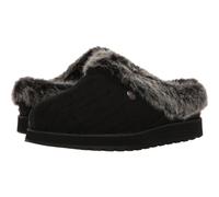 Skechers BOBS Women's Keepsakes - Ice Angel Slipper Black 8 W US