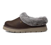 Skechers Women's Keepsakes Lite-Cozy Blend Slipper, Chocolate, 8