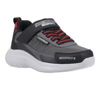 Skechers Boy's Waterproof: Bounder 2.0 - Aqua Pace Sneaker in Black/Charcoal, Size 1.5 | Synthetic/Textile
