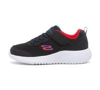 Skechers Bounder Kids Black Easy Fasten Trainer