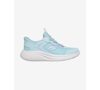 Skechers Bounder Pro Slip-Ins Shoes Pastel Blue Girls - 35.5