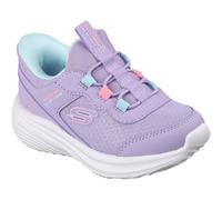 Skechers Baby Girl's Bounder Pro Slip-in Trainers, Purple, 8 UK Toddler